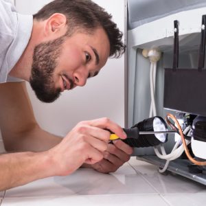 Spring Home Appliance Repair worker